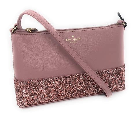 fake kate spade glitter purse